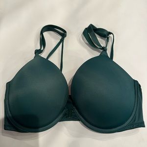 Pink Victoria Secret Front Close Push Up Bra-34D